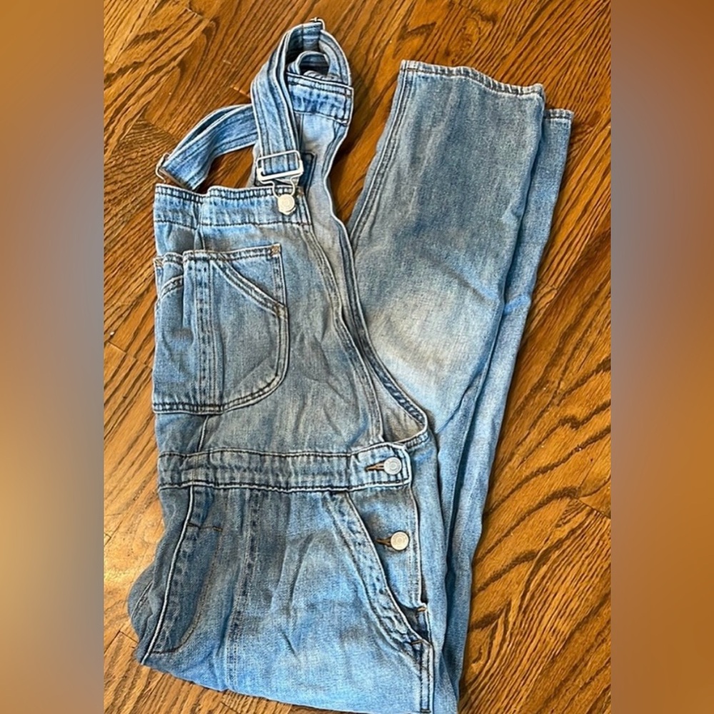 GAP Light Blue Denim Jumpsuit